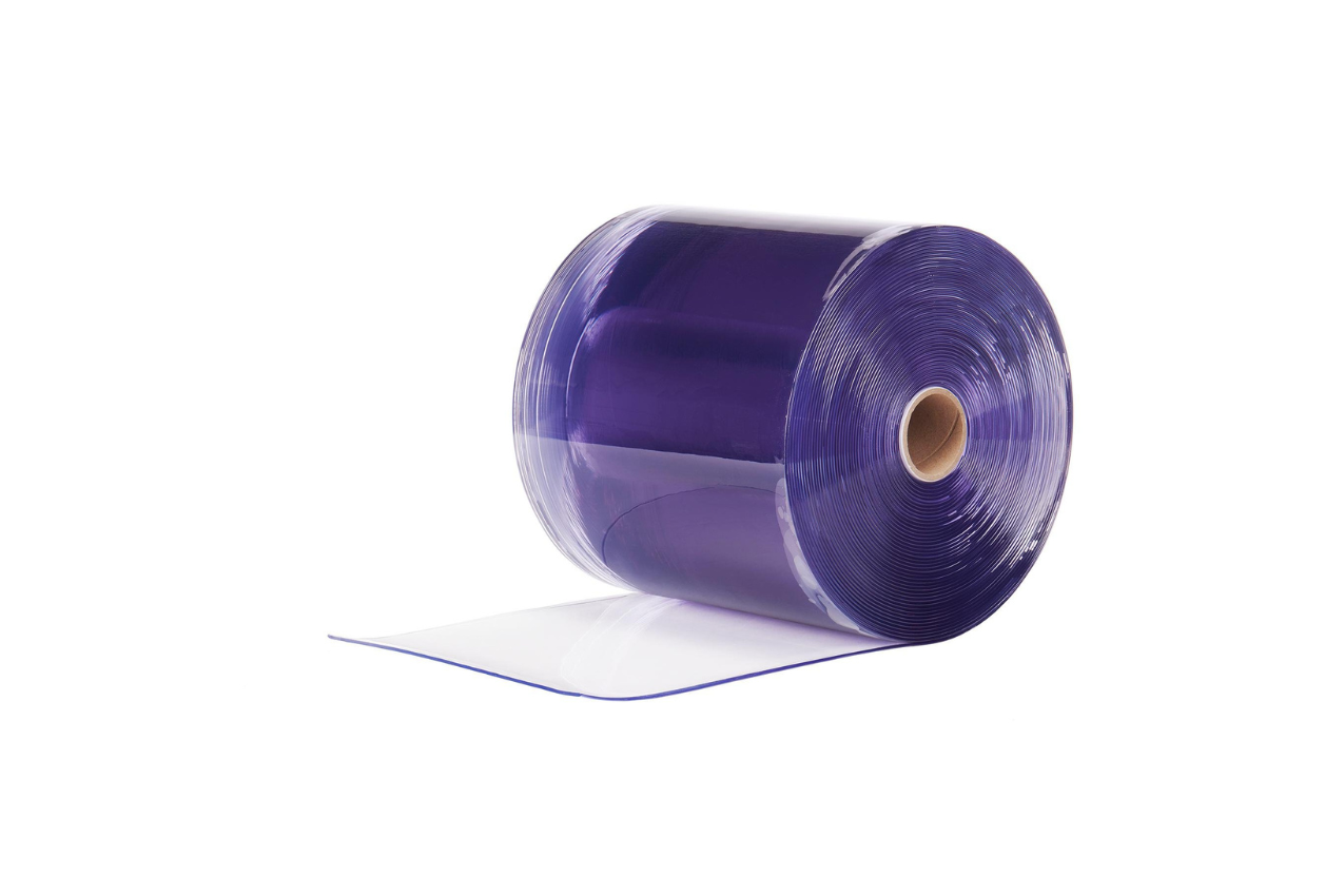 Smooth Clear PVC Strip Curtain – Bulk Rolls