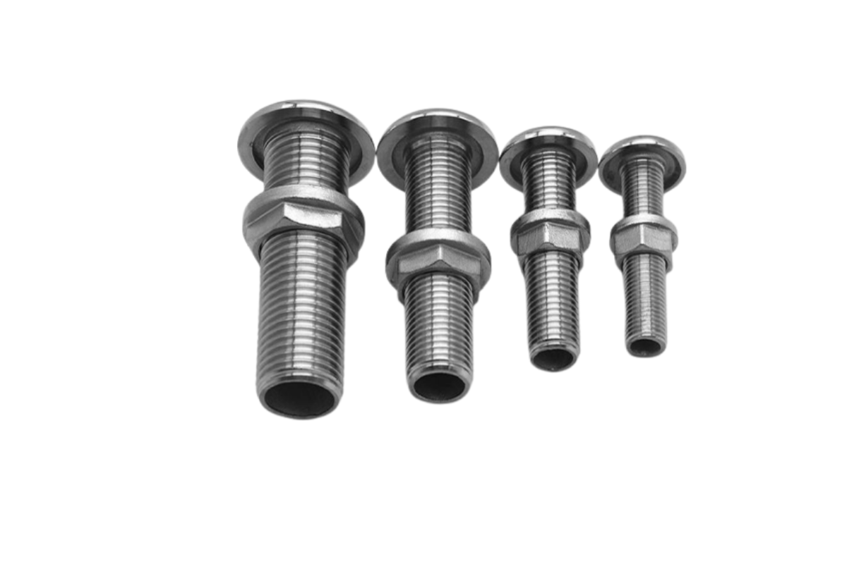 316 Stainless Steel Tank Outlet BSP Skin Fitting – Male Bulkhead