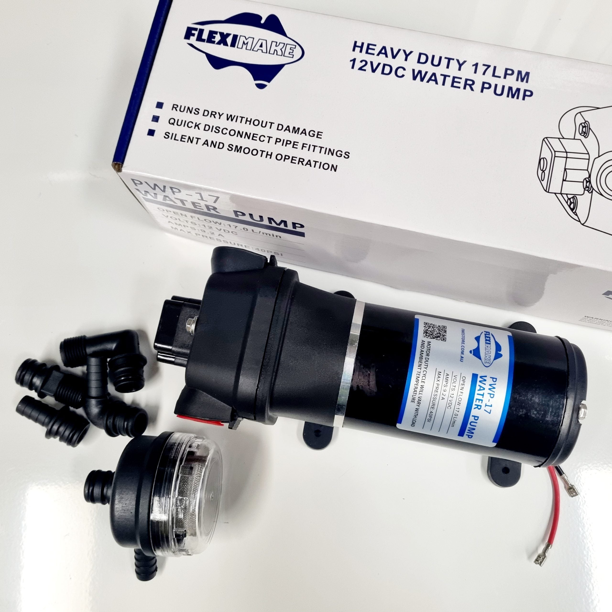 12V Water Pump PWP-17 Transfer Pump image 2