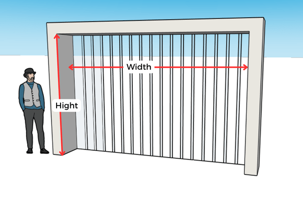 Anti-Insect PVC Strip Curtain Kit 1m Wide x 2.2m High image 9