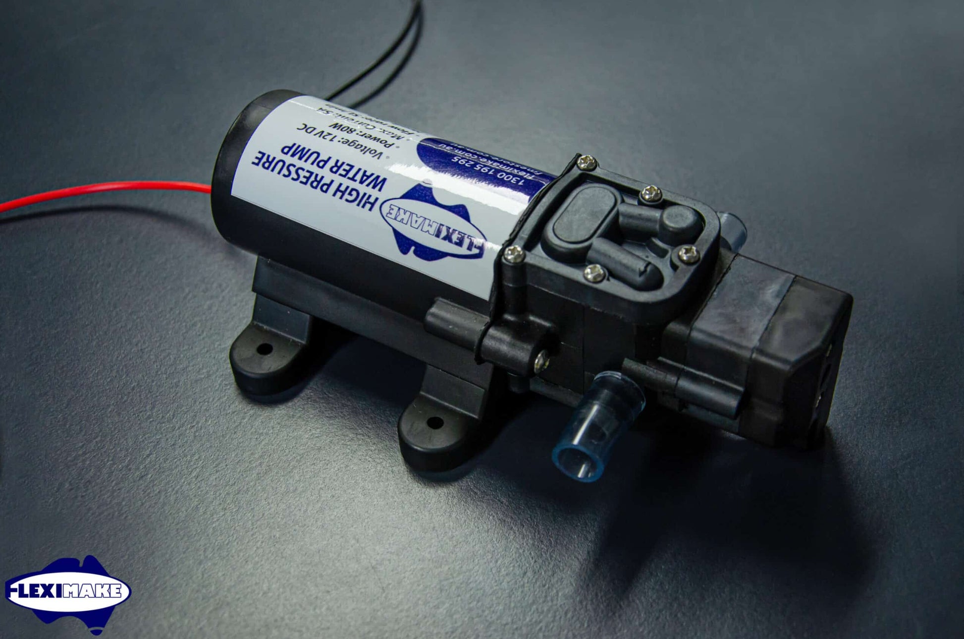 12V DC High Pressure Water Pump for Water Bladders with Auto On/ Off,  CLEARANCE SALE - FREE image 1