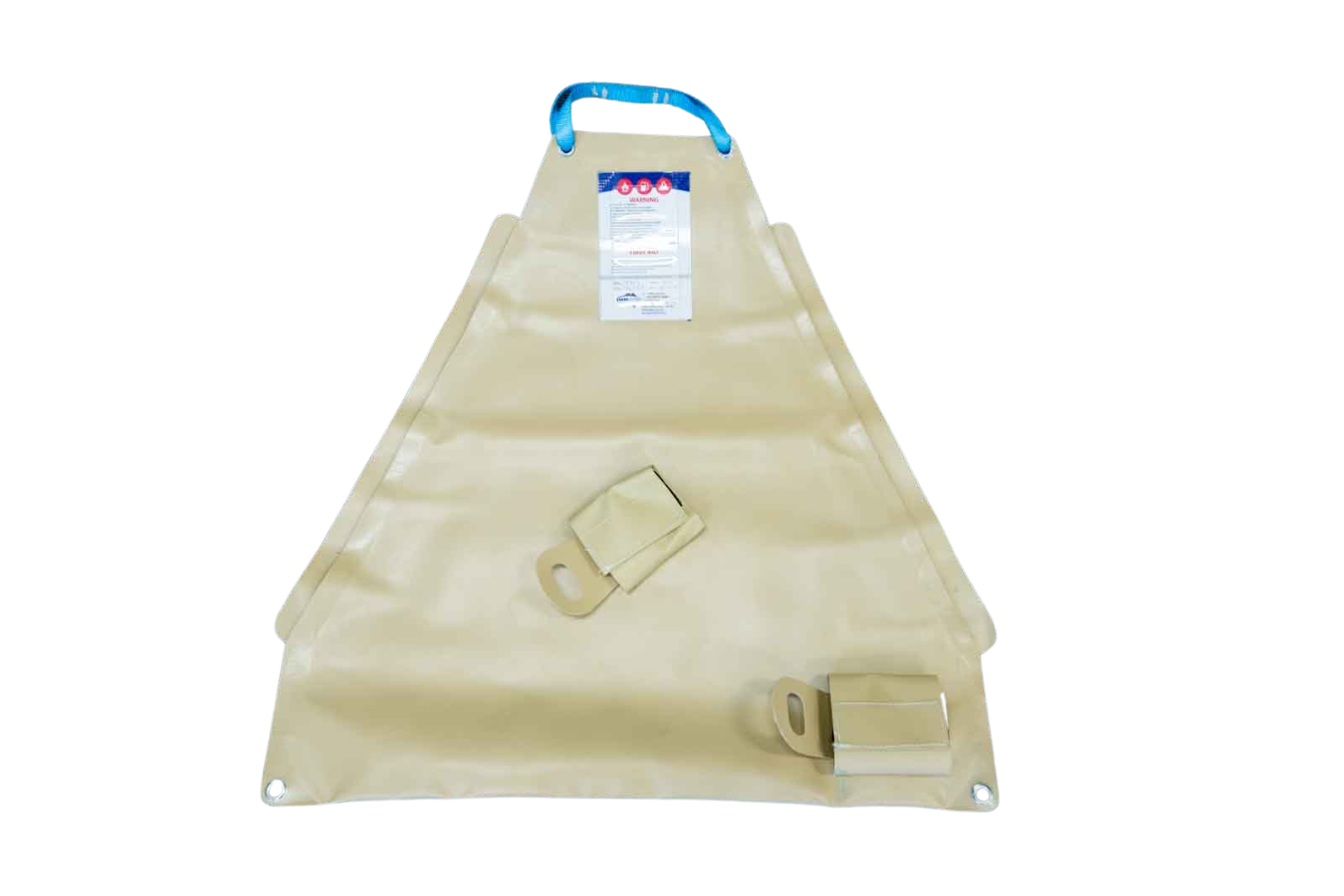 FB20IRB flexible fuel tank for inflatable boats, 20L capacity, chemical resistant TPU material, Australian Made and Owned.