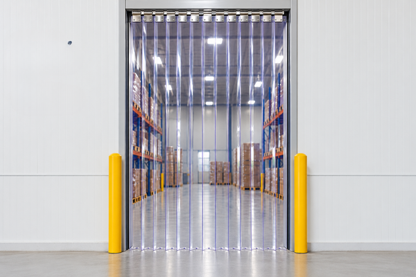 Clear PVC Strip Curtain Kit  – 2m Wide x 3m High